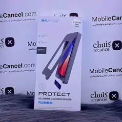 گلس آسان نصب شابلون دار کوزوم kuzoom برای آیفون 15promax