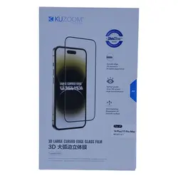محافظ صفحه نمایش آیفون (گلس) کوزوم kuzoom مناسب برای آیفون 14plus و 13Promax