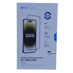 محافظ صفحه نمایش آیفون (گلس) کوزوم kuzoom مناسب برای آیفون 14 و 13 و 13pro