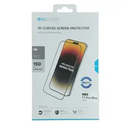 محافظ صفحه نمایش آیفون (گلس) کوزوم Kuzoom HD برای آیفون 17ProMax