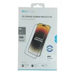 محافظ صفحه نمایش آیفون (گلس) کوزوم Kuzoom HD برای آیفون 17Pro
