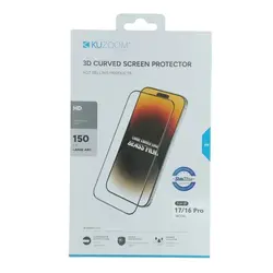 محافظ صفحه نمایش آیفون (گلس) کوزوم Kuzoom HD برای آیفون 17 / 16Pro