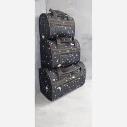 ساک مسافرتی سه تیکه کرپ