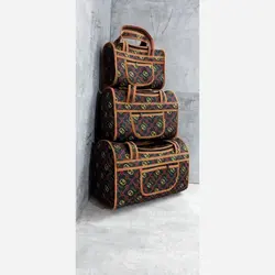 ساک مسافرتی سه تیکه کرپ