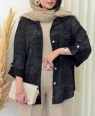 مانتو گازوئیلی جنس صوفیا گازوئیلی(خنک) فری سایز ارسال رایگان