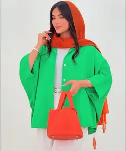 مانتو کیمونو ریچارد جنس صوفیا فری سایز ارسال رایگان