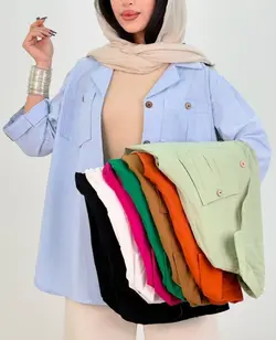 مانتو آستین فلشی با جنس لینن نچرال فری سایز ارسال رایگان