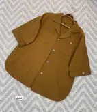 مانتو آستین فلشی با جنس لینن نچرال فری سایز ارسال رایگان