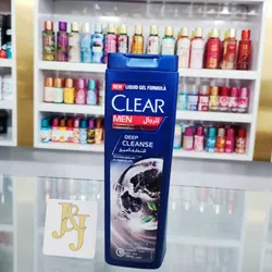 شامپو کلیر اماراتی Deep Cleanse اصل مردانه CLEAR نعناع و زغال فعال پاکسازی سر