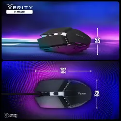 ماوس مخصوص بازی وریتی مدل V-MS5131 - موبایل نسیم