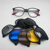 عینک طبی ۵ کاوردار کائوچویی tr90  کد ۲۳۱۶