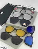 عینک طبی ۵ کاوردار کائوچویی tr90  کد ۲۳۱۶