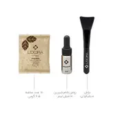 ماسک پودری اسپیرولینا آب رسان لدورا هربال 10 عددی