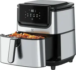 سرخکن بدون روغن ۷ لیتری  برند Electrolux سوئد مدل E6AF1-6ST استیل با گارانتی اصالت و سلامت کالا