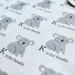بادی آستین بلند وارداتی طرح K Is For Koala برند C&A