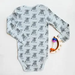 بادی آستین بلند وارداتی طرح K Is For Koala برند C&A