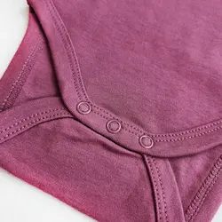 بادی آستین بلند وارداتی ساده رنگ بنفش برند C&A