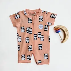 رامپر وارداتی زیپی طرح پاندا برند لیندکس | ارسال روز