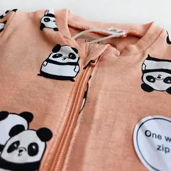 رامپر وارداتی زیپی طرح پاندا برند لیندکس | ارسال روز