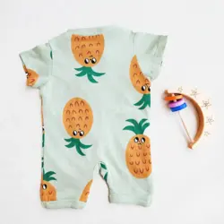 رامپر وارداتی زیپی طرح آناناس برند لیندکس | ارسال روز