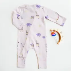 سرهمی وارداتی دو زیپ طرح جنگل کوچک برند Sprout | ارسال فوری