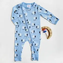 سرهمی وارداتی دو زیپ طرح گوسفندی برند Sprout | ارسال سریع