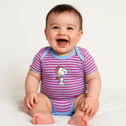 خرید بادی آستین کوتاه طرح اسنوپی برند Lupilu