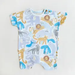 رامپر وارداتی طرح حیوانات جنگل و دریا برند George