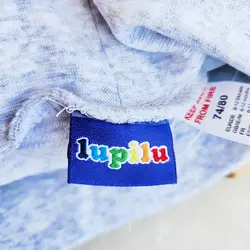 شلوار ضد کولیک ساده طوسی روشن برند Lupilu | شلوار ارگانیک