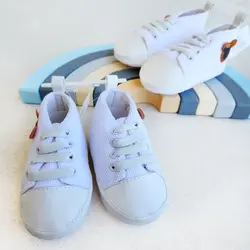 پاپوش کبریتی سفید طرح خرسی | بامزه و راحت برای کوچولوها