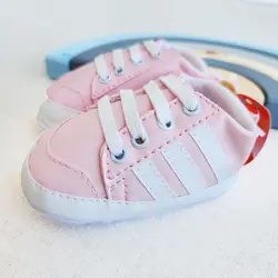 پاپوش دخترانه صورتی طرح آدیداس | استایل اسپرت