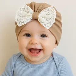 توربان دخترانه پاپیون دار برند ماوی | خاص و شیک