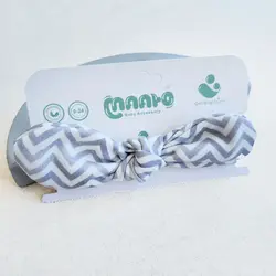 هدبند دخترانه طرح زیگزاکی برند Maato | راحت و شیک