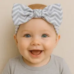 هدبند دخترانه طرح زیگزاکی برند Maato | راحت و شیک