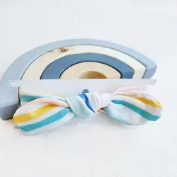 هدبند دخترانه طرح راه راه رنگی برند Maato | قیمت مناسب