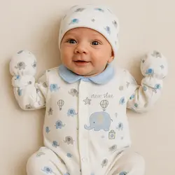 گیفت ست بیمارستانی طرح فیل برند نیو استار | ۷ تکه اسپرت