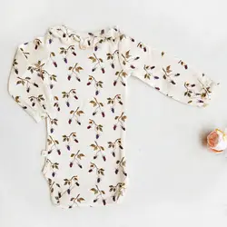 بادی دخترانه آستین بلند طرح شاتوت برند Lil Atelier