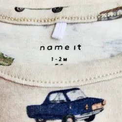 بادی پسرانه آستین بلند طرح ماشین برند Name It | خرید آنلاین