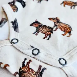 بادی آستین بلند طرح مورچه خوار برند Name It | راحت و شیک