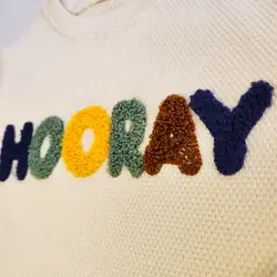 ست تیشرت و شلوارک بیسکویتی طرح hooray برند ماوی