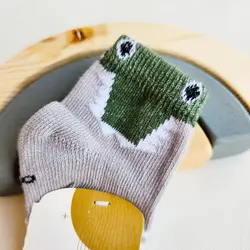 جوراب ساق دار کد 10066 | رنگ‌های صورتی، طوسی و گلبهی