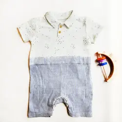 رامپر مجلسی پسرانه طرح ماه و ستاره برند Redtag Baby