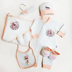 گیفت ست بیمارستانی دخترانه طرح خرگوش برند چیکو | ست ۷ تکه