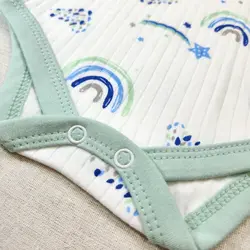 ست 4 تکه طرح رنگین کمان برند بی بی وان | خرید سرویس باز