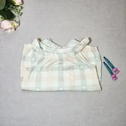 رامپر وارداتی دخترانه طرح گل برند Mimi Threads | توتوبیبی