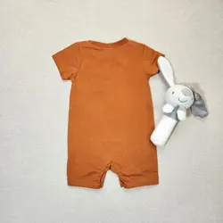 رامپر وارداتی پسرانه رنگ شتری برند Mimi Threads | خرید و قیمت