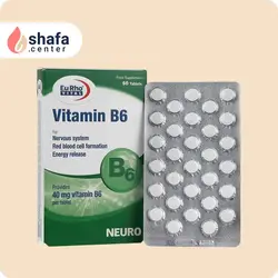 قرص ویتامین ب6 یوروویتال - 60 عددی