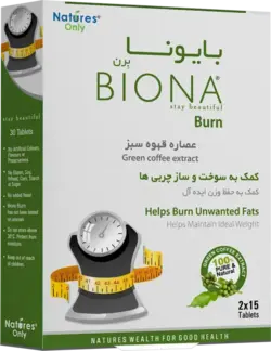 قرص لاغری بایونابرن نیچرز اونلی - 30 عددی