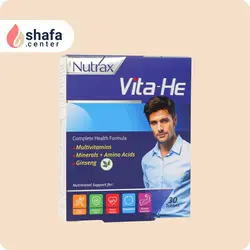 قرص مولتی ویتامین آقایان وایتا هی نوتراکس - 30 عددی