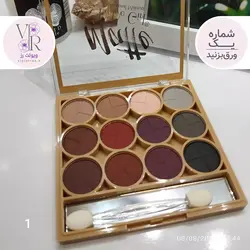 سایه چشم 12 رنگ dodo gril – تنوع رنگی خیره‌کننده، بافت نرم، پوشش یکنواخت – حجم کامل پالت - ویولت روز |